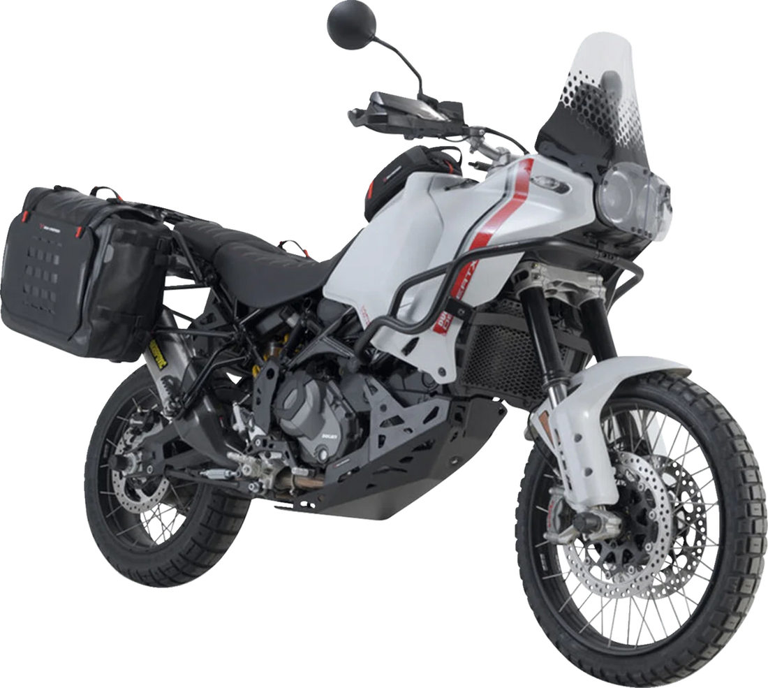 SW-MOTECH SysBag Side Bag System - Black - Aprilia Tuareg 660 '22-'24 BC.SYS.13.849.21000B - Additional View 8