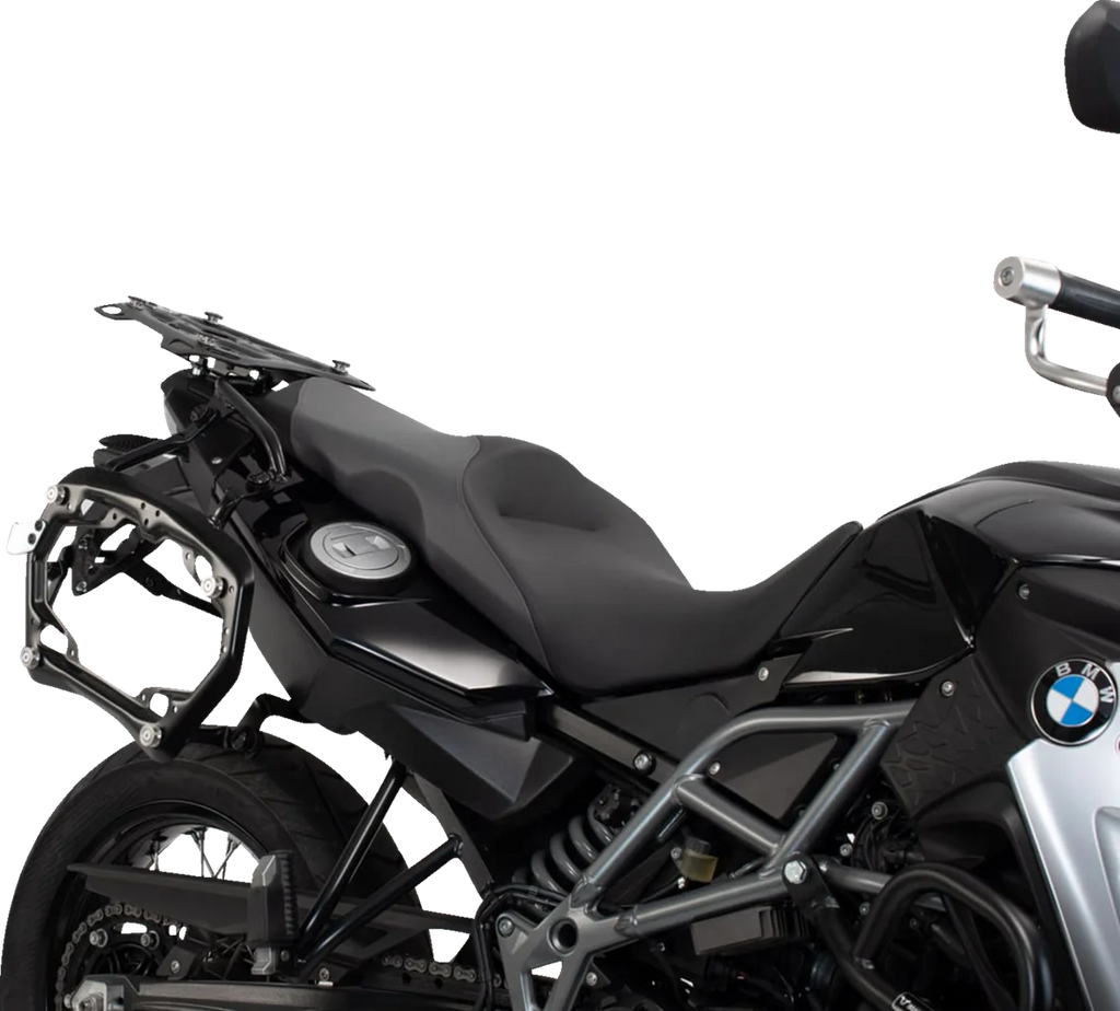 SW-MOTECH SysBag Side Bag System - Black - BMW F650GS/F700GS/F800GS '08-'18 BC.SYS.07.559.21000B - Back View