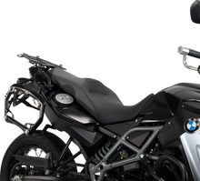Load image into Gallery viewer, SW-MOTECH SysBag Side Bag System - Black - BMW F650GS/F700GS/F800GS '08-'18 BC.SYS.07.559.21000B - Back View