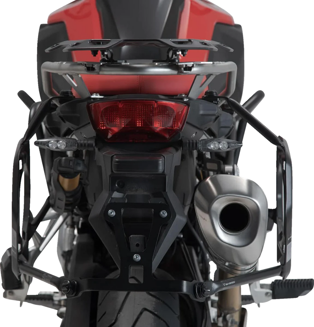 SW-MOTECH SysBag Side Bag System - Black - BMW F750GS/F850GS '18-'23 BC.SYS.07.897.21000B - Installation View