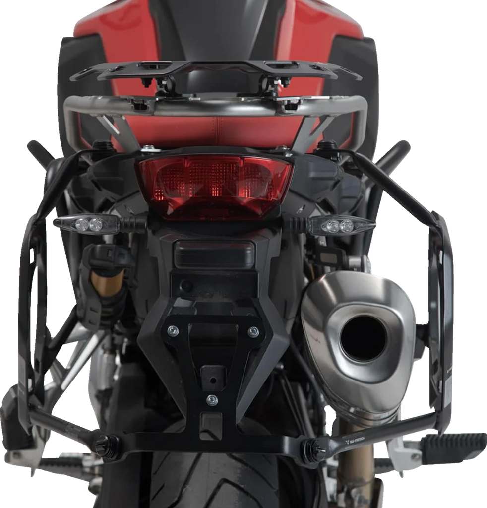 SW-MOTECH SysBag Side Bag System - Black - BMW F750GS/F850GS '18-'23 BC.SYS.07.897.21000B - Installation View