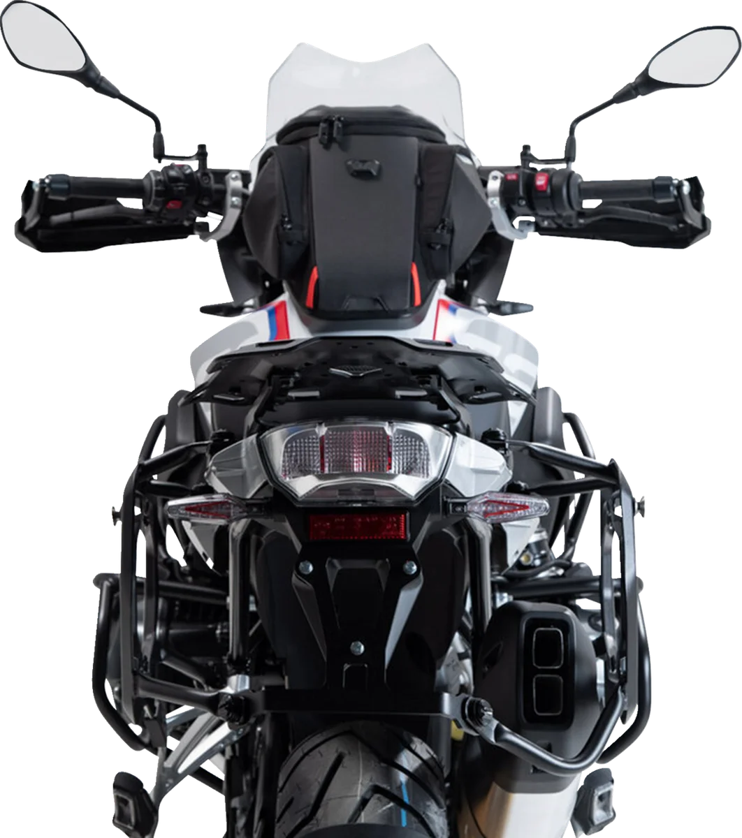SW-MOTECH SysBag Side Bag System - Black - BMW R1200GS/R1250GS '12-'24 BC.SYS.07.664.21000B - Back View