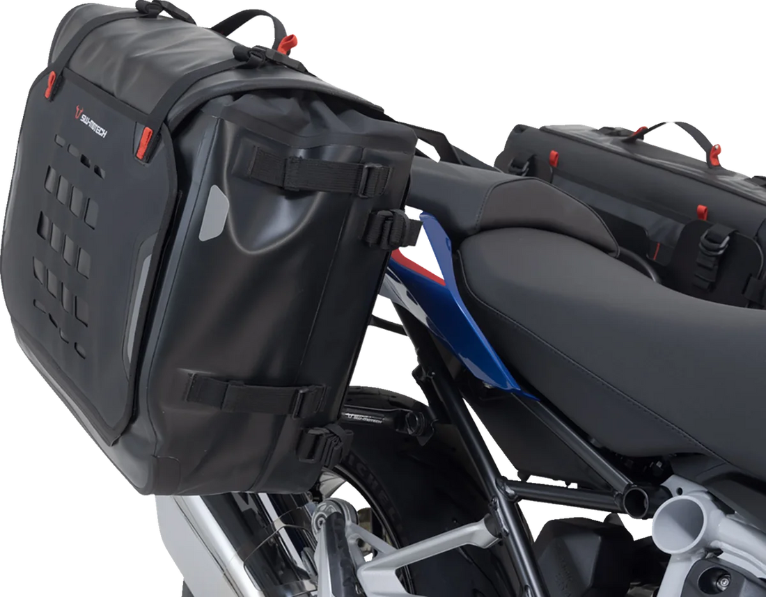 SW-MOTECH SysBag Side Bag System - Black - BMW R1200R/R1250R '14-'24 BC.SYS.07.573.21000B - Side View