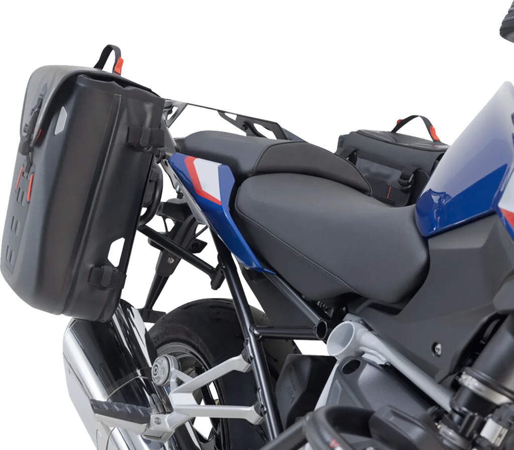 SW-MOTECH SysBag Side Bag System - Black - BMW R1250RS '22-'24 BC.SYS.07.913.31101B - Back View