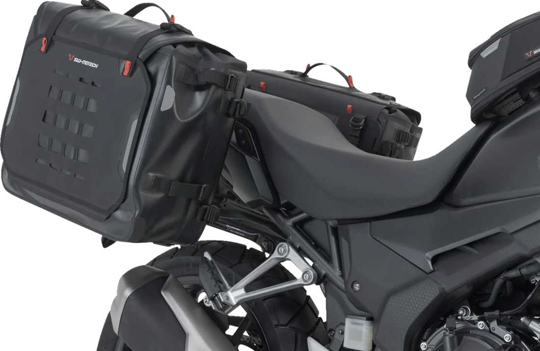 SW-MOTECH SysBag Side Bag System - Black - Ducati Multistrada 950/1200/1260/V2 '15-'24 BC.SYS.22.114.21000B - Side View