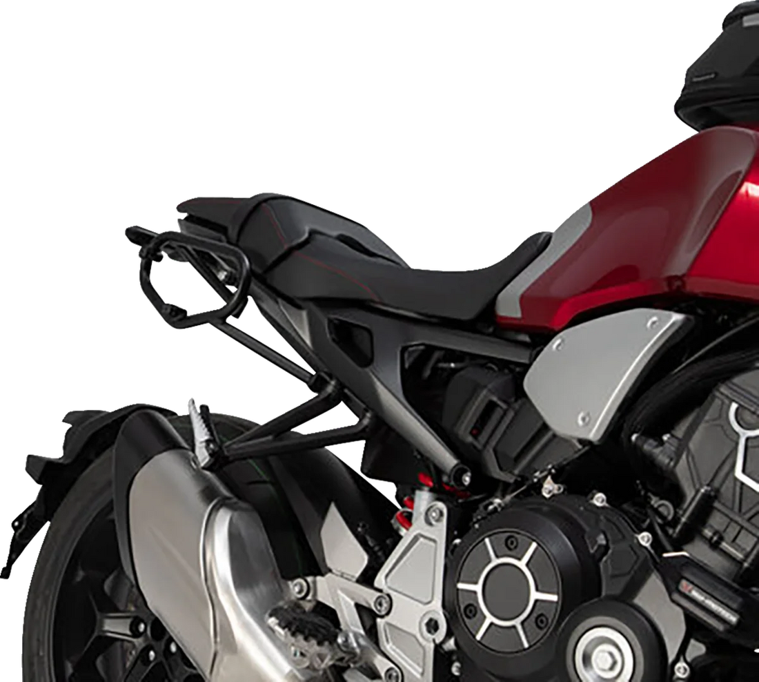 SW-MOTECH SysBag Side Bag System - Black - Honda CB1000R '18-'19 BC.SYS.01.903.31000B - Back View