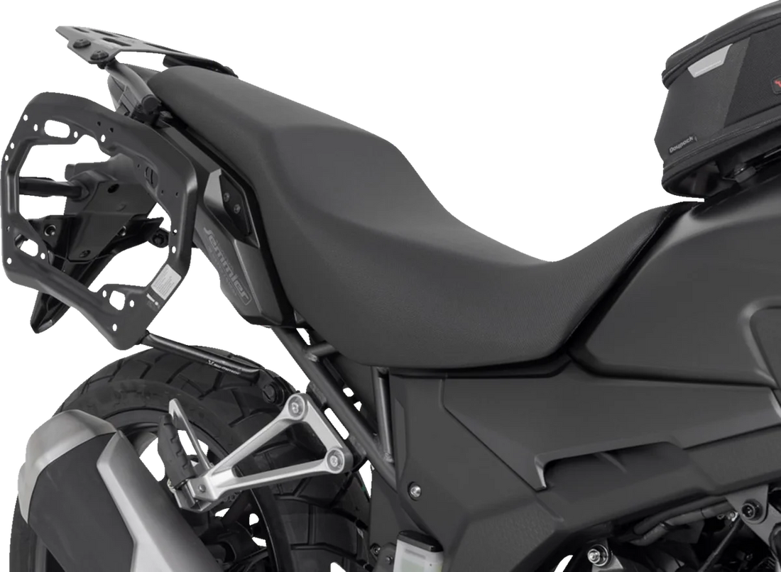 SW-MOTECH SysBag Side Bag System - Black - Honda CB500/CBR500 '13-'23 BC.SYS.01.400.21000B - Installation View