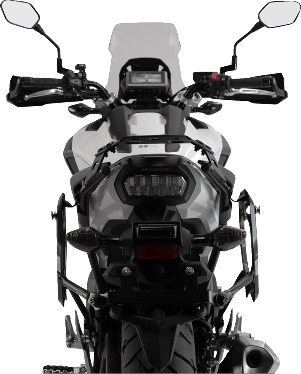 SW-MOTECH SysBag Side Bag System - Black - Honda NC750 '16-'20 BC.SYS.01.699.21000B - Back View