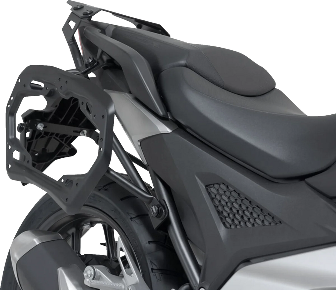 SW-MOTECH SysBag Side Bag System - Black - Honda NC750X '20-'24 BC.SYS.01.841.21000B - Back View