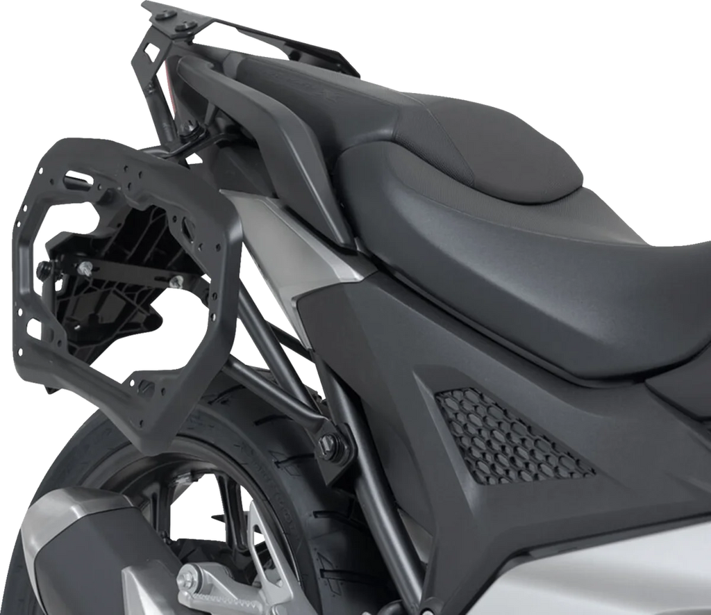 SW-MOTECH SysBag Side Bag System - Black - Honda NC750X '20-'24 BC.SYS.01.841.21000B - Back View