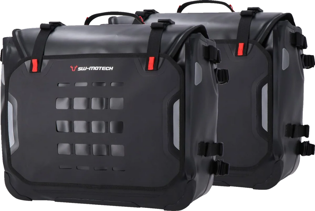 SW-MOTECH SysBag Side Bag System - Black - Husqvarna Norton 901 '22-'24 BC.SYS.03.992.21000B - Side View