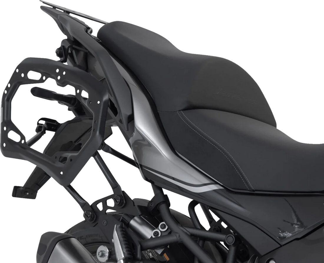 SW-MOTECH SysBag Side Bag System - Black - Husqvarna Norton 901 '22-'24 BC.SYS.03.992.21000B - Back View
