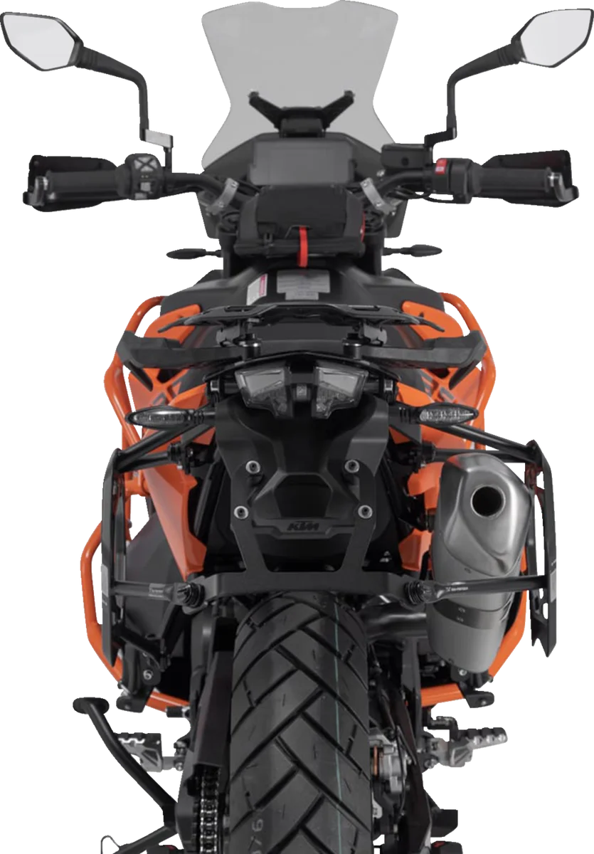 SW-MOTECH SysBag Side Bag System - Black - KTM Adventure/Adventure R/SMT 790/890 '19-'24 BC.SYS.04.521.21001B - Back View