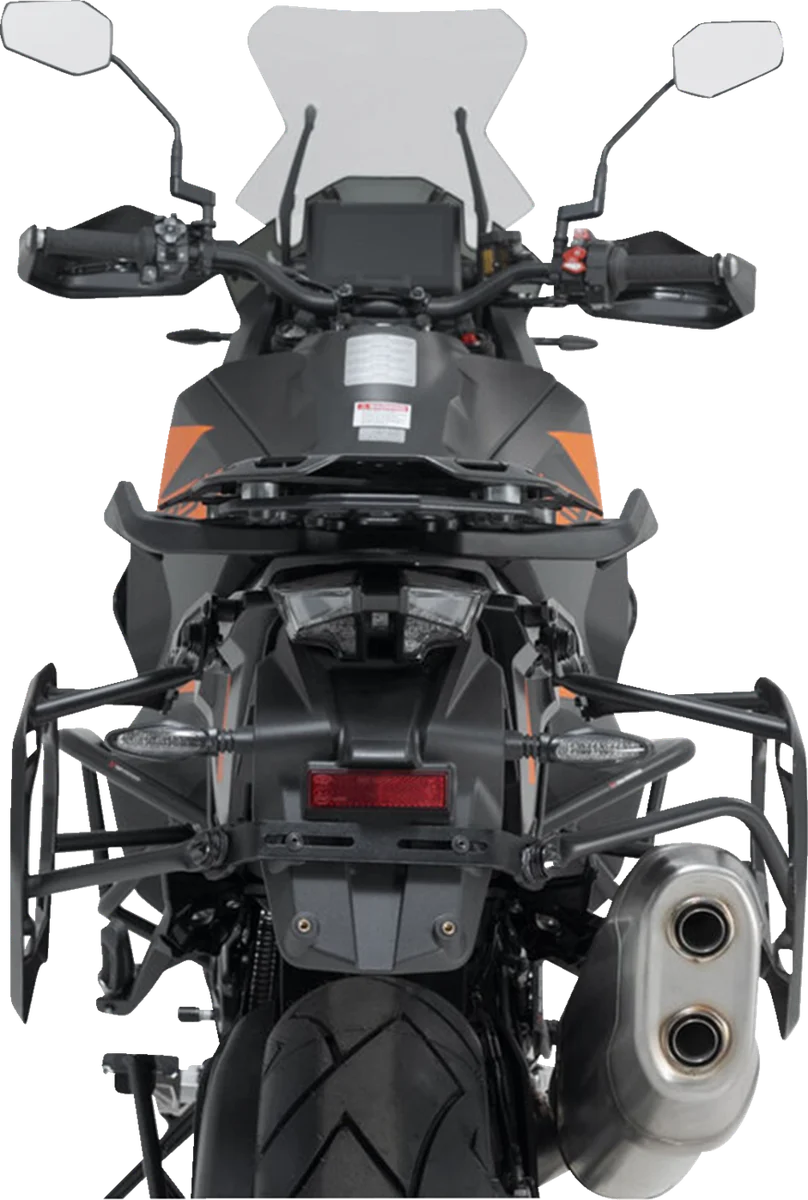 SW-MOTECH SysBag Side Bag System - Black - KTM Super Adventure 1290 R/S '21-'24 BC.SYS.04.835.21000B - Back View