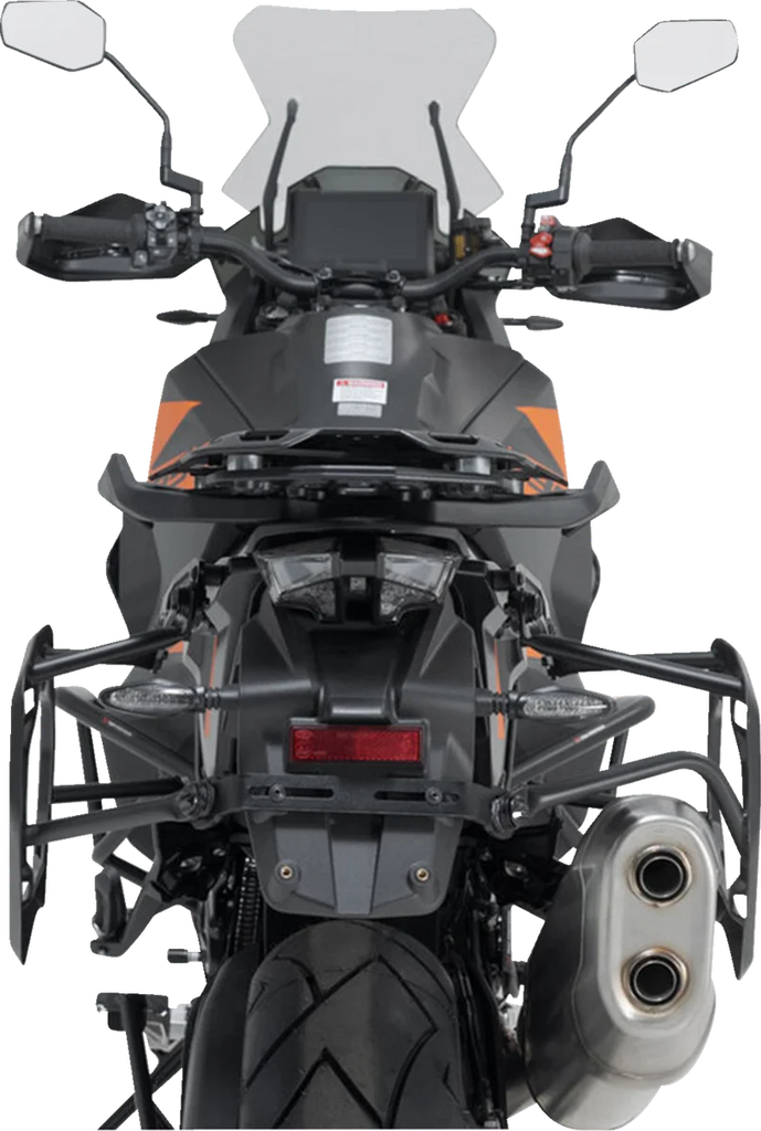 SW-MOTECH SysBag Side Bag System - Black - KTM Super Adventure 1290 R/S '21-'24 BC.SYS.04.835.21000B - Back View
