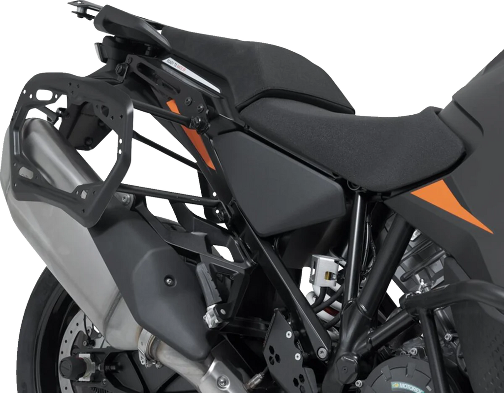 SW-MOTECH SysBag Side Bag System - Black - KTM Super Adventure 1290 R/S '21-'24 BC.SYS.04.835.21000B - Installation View