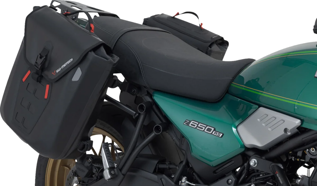 SW-MOTECH SysBag Side Bag System - Black - Kawasaki Z650RS '22-'24 BC.SYS.08.993.31001B - Side View