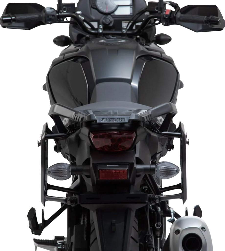 SW-MOTECH SysBag Side Bag System - Black - Suzuki V-Strom 1000 '14-'19 BC.SYS.05.440.21000B - Back View