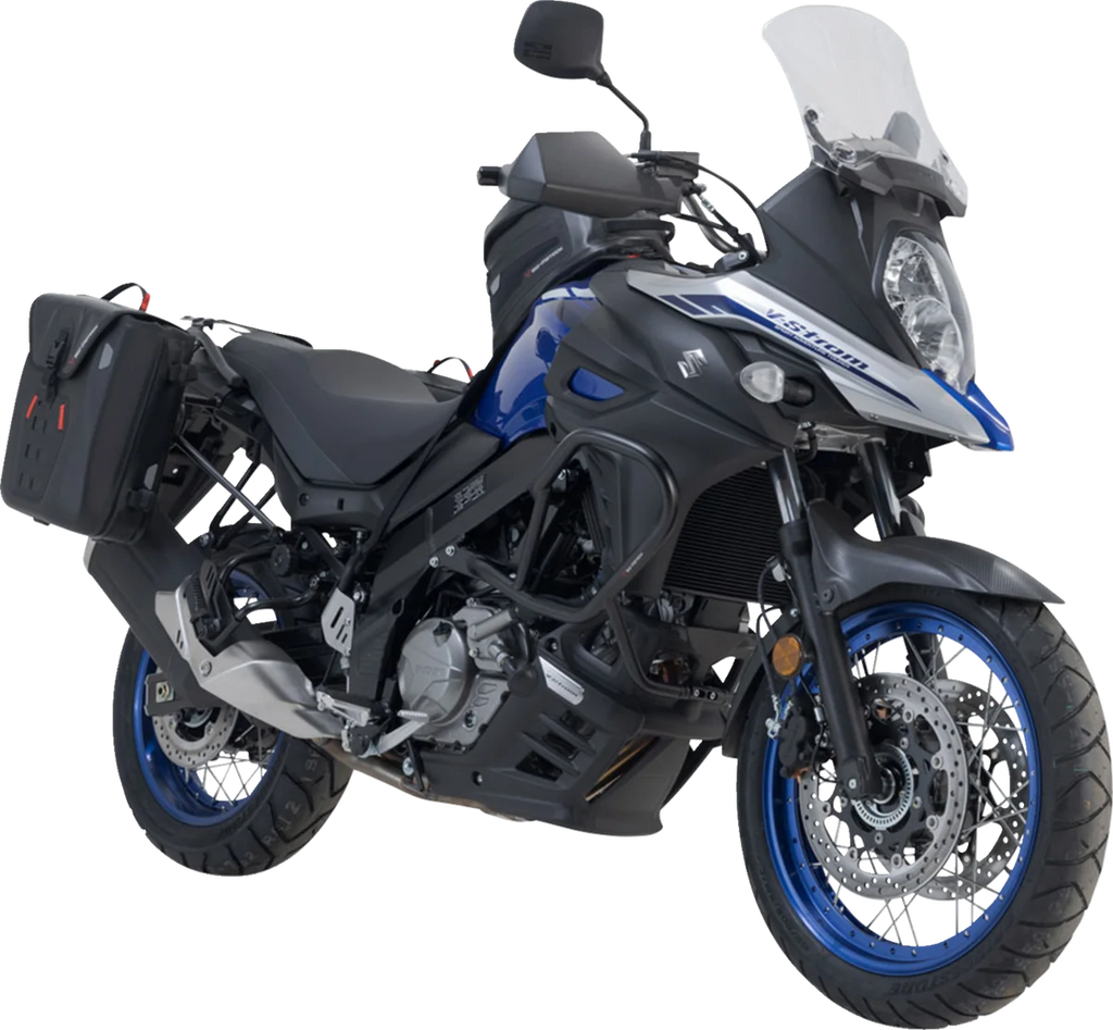 SW-MOTECH SysBag Side Bag System - Black - Suzuki V-Strom 650 '16-'24 BC.SYS.05.876.31000B - Main Product View