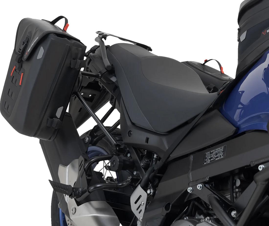 SW-MOTECH SysBag Side Bag System - Black - Suzuki V-Strom 650 '16-'24 BC.SYS.05.876.31000B - Side View