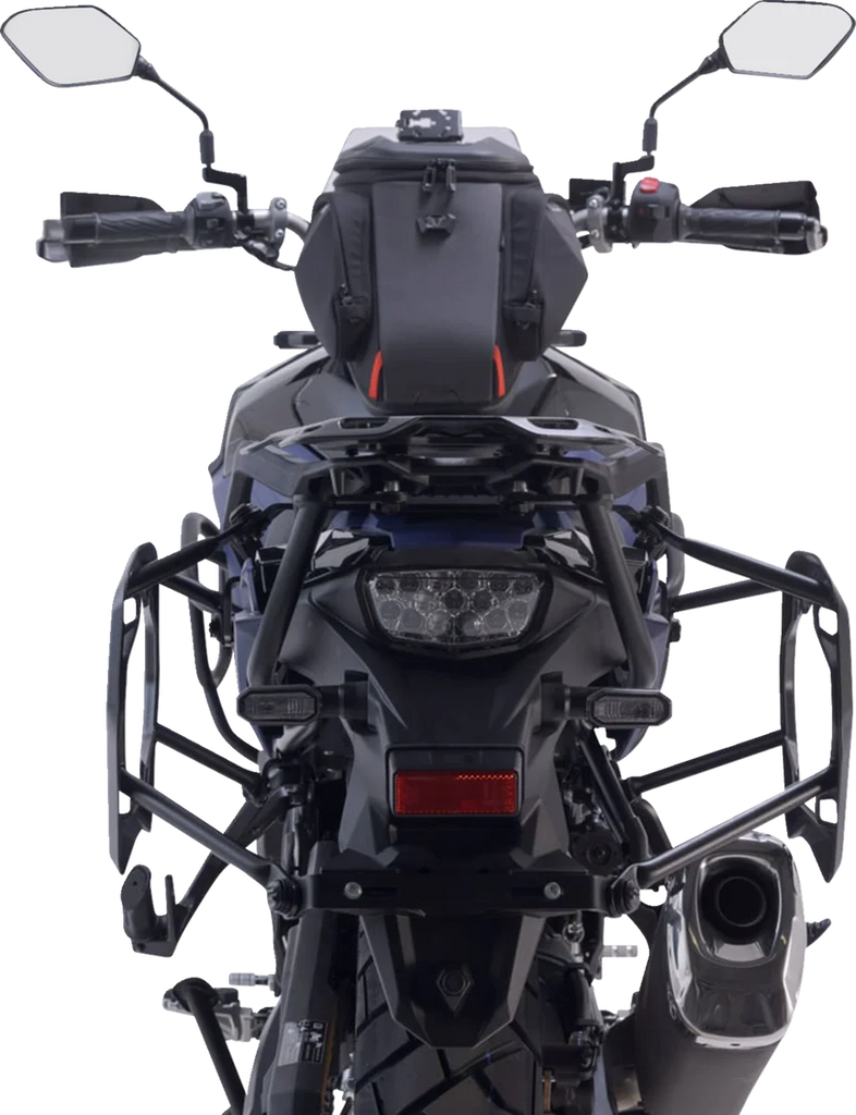 SW-MOTECH SysBag Side Bag System - Black - Suzuki V-Strom 800 '23-'24 BC.SYS.05.845.21000B - Back View
