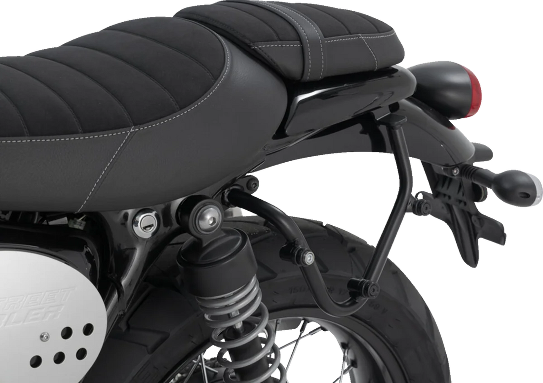 SW-MOTECH SysBag Side Bag System - Black - Triumph Street Scrambler 900 '20-'22 BC.SYS.11.667.31000B - Side View