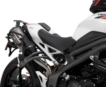 Load image into Gallery viewer, SW-MOTECH SysBag Side Bag System - Black - Triumph T100/T120 '16-'24 BC.SYS.11.743.31000B - Back View