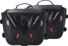 Load image into Gallery viewer, SW-MOTECH SysBag Side Bag System - Black - Triumph Thruxton 1200 '16-'20 BC.SYS.11.795.31000B - Side View