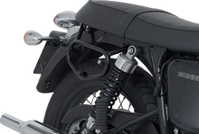 Load image into Gallery viewer, SW-MOTECH SysBag Side Bag System - Black - Triumph Thruxton 900 '04-'15 BC.SYS.11.509.31200B - Side View