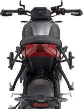 Load image into Gallery viewer, SW-MOTECH SysBag Side Bag System - Black - Triumph Trident 660 '21-'24 BC.SYS.11.842.31000B - Installation View