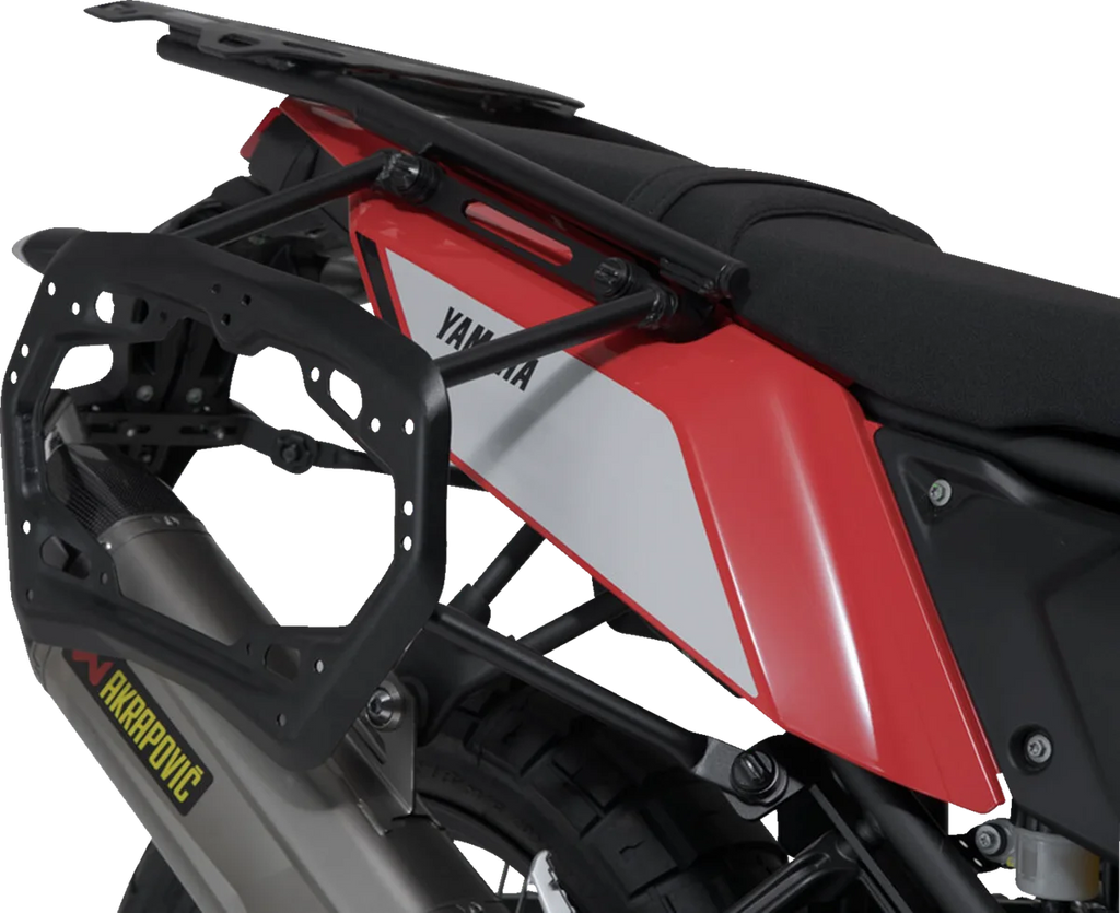 SW-MOTECH SysBag Side Bag System - Black - Yamaha Tenere 700 '21-'24 BC.SYS.06.799.21000B - Installation View