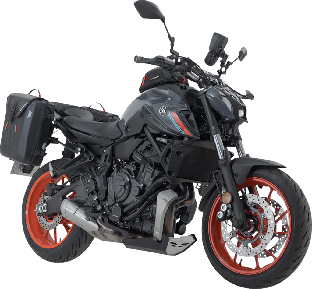 SW-MOTECH SysBag Side Bag System - Black - Yamaha XSR700 '16-'24 BC.SYS.06.642.31000B - Main Product View