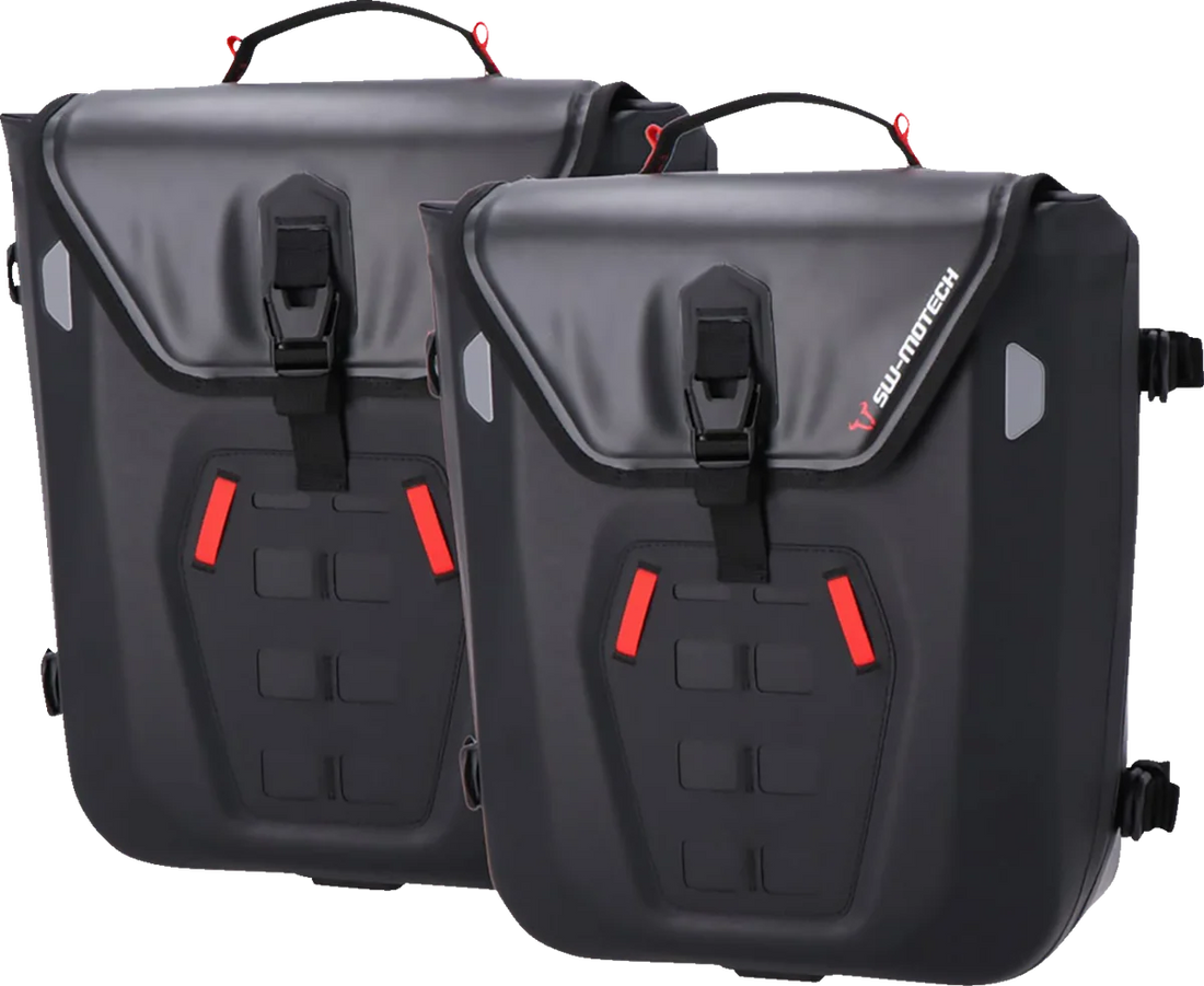 SW-MOTECH SysBag Side Bag System - Black - Yamaha XSR700 '16-'24 BC.SYS.06.642.31000B - Side View