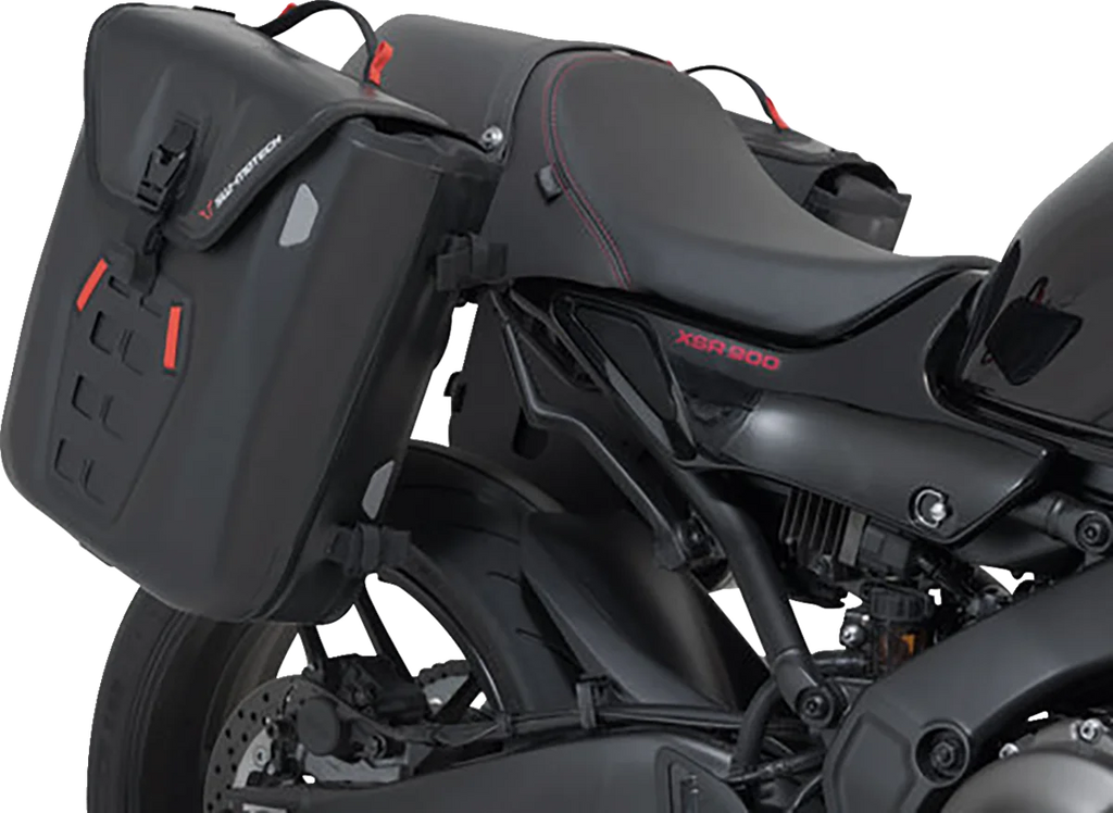 SW-MOTECH SysBag Side Bag System - Black - Yamaha XSR900 '21-'24 BC.SYS.06.932.31000B - Side View