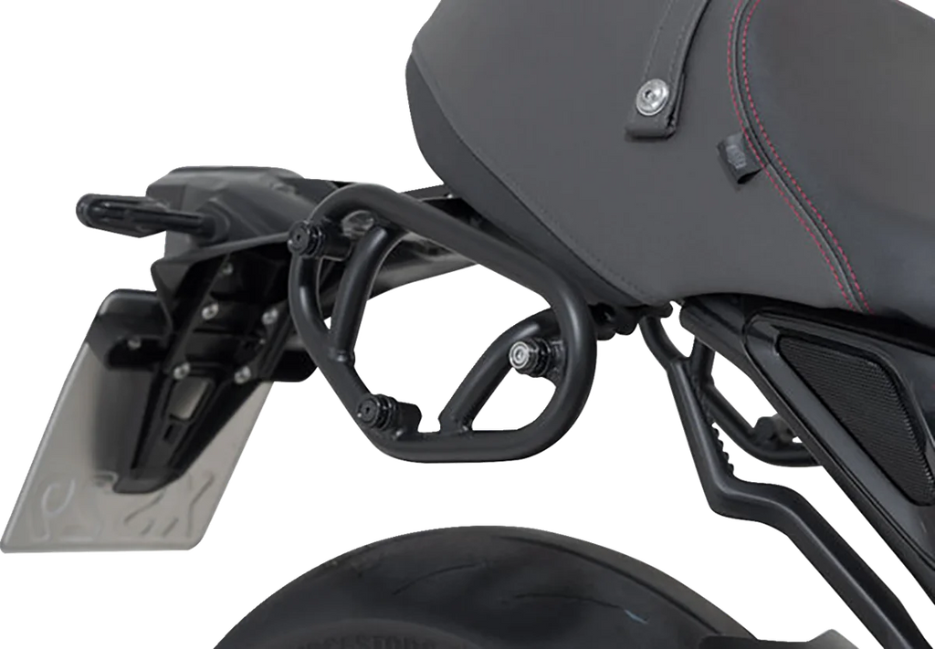 SW-MOTECH SysBag Side Bag System - Black - Yamaha XSR900 '21-'24 BC.SYS.06.932.31000B - Back View