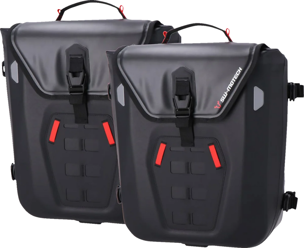 SW-MOTECH SysBag Side Bag System - Black Yamaha XSR900 '15-'21 BC.SYS.06.599.31000B - Side View