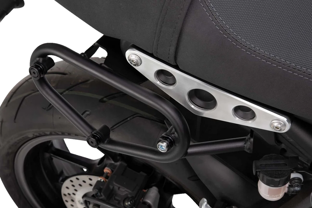 SW-MOTECH SysBag Side Bag System - Black Yamaha XSR900 '15-'21 BC.SYS.06.599.31000B - Back View