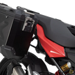 Load image into Gallery viewer, SW-MOTECH TRAX ADV Aluminum Case System - Black - BMW F 900 '20-'24 KFT.07.949.70000/B - Side View