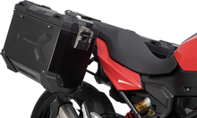 Load image into Gallery viewer, SW-MOTECH TRAX ADV Aluminum Case System - Black - BMW F 900 '20-'24 KFT.07.949.70000/B - Side View