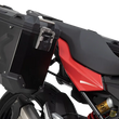 Load image into Gallery viewer, SW-MOTECH TRAX ADV Aluminum Case System - Black - BMW F 900 '20-'24 KFT.07.949.70100/B - Side View