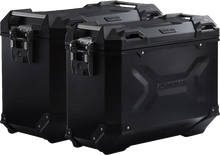 Load image into Gallery viewer, SW-MOTECH TRAX ADV Aluminum Case System - Black - BMW R 1200 GS '04-'13 KFT.07.311.70000/B - Main Product View