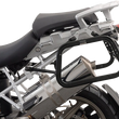 Load image into Gallery viewer, SW-MOTECH TRAX ADV Aluminum Case System - Black - BMW R 1200 GS '04-'13 KFT.07.311.70000/B - Back View