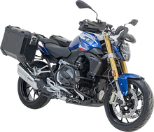 Load image into Gallery viewer, SW-MOTECH TRAX ADV Aluminum Case System - Black - BMW R 1200/1250 R '14-'24 KFT.07.573.70000/B - Main Product View