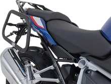 Load image into Gallery viewer, SW-MOTECH TRAX ADV Aluminum Case System - Black - BMW R 1200/1250 R '14-'24 KFT.07.573.70000/B - Installation View