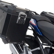 Load image into Gallery viewer, SW-MOTECH TRAX ADV Aluminum Case System - Black - BMW R 1200/1250 R '14-'24 KFT.07.573.70100/B - Side View