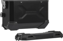Load image into Gallery viewer, SW-MOTECH TRAX ADV Aluminum Case System - Black - BMW S 1000 XR '15-'19 KFT.07.592.70001/B - Back View