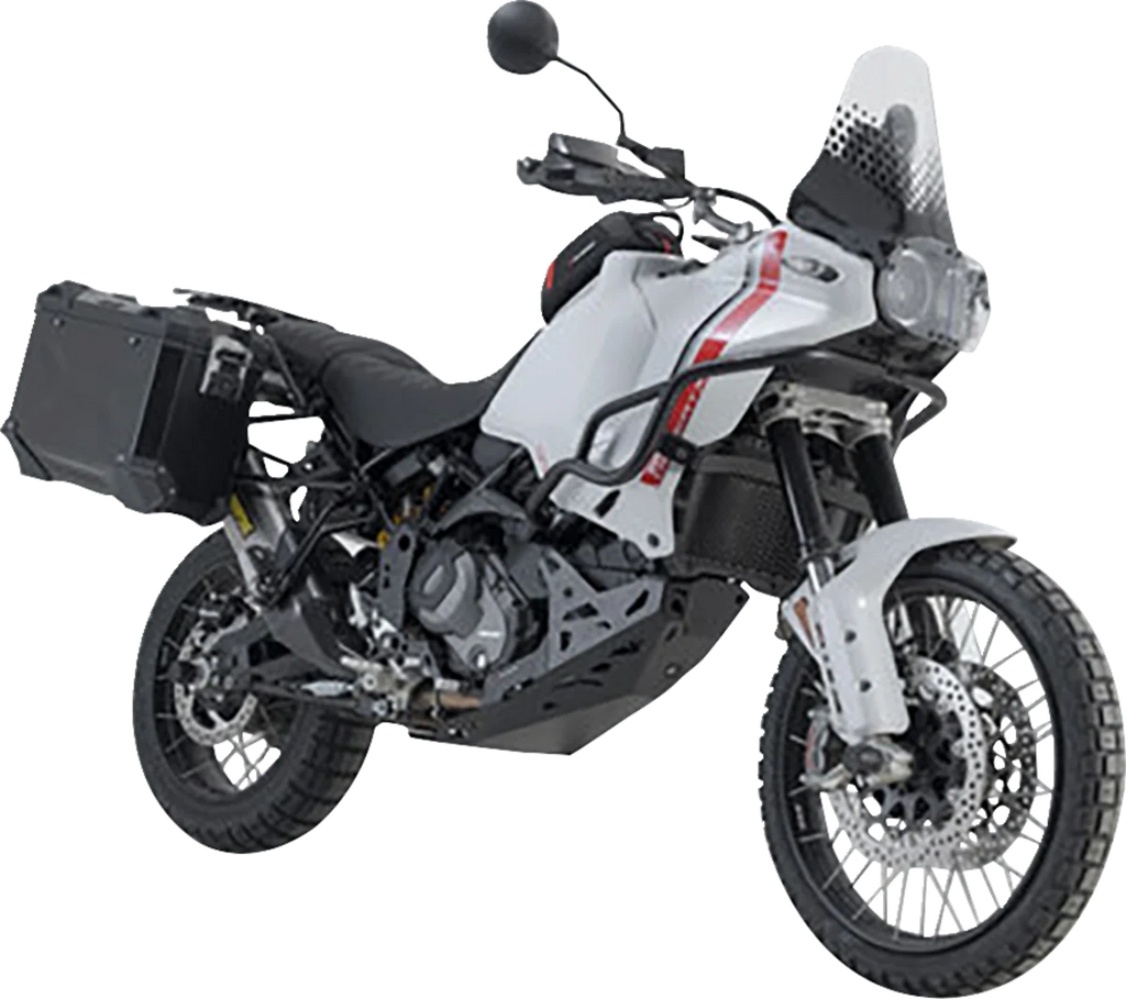 SW-MOTECH TRAX ADV Aluminum Case System - Black - Ducati DesertX '22-'24 KFT.22.995.70100/B - Main Product View