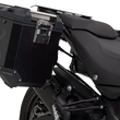 Load image into Gallery viewer, SW-MOTECH TRAX ADV Aluminum Case System - Black - Ducati Multistrada 950/1200/1260/V2 '15-'24 KFT.22.114.70002/B - Back View