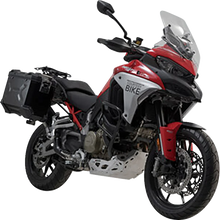 Load image into Gallery viewer, SW-MOTECH TRAX ADV Aluminum Case System - Black - Ducati Multistrada V4 '21-'24 KFT.22.822.70200/B - Main Product View