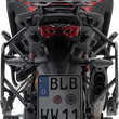 Load image into Gallery viewer, SW-MOTECH TRAX ADV Aluminum Case System - Black - Ducati Multistrada V4 '21-'24 KFT.22.822.70200/B - Back View